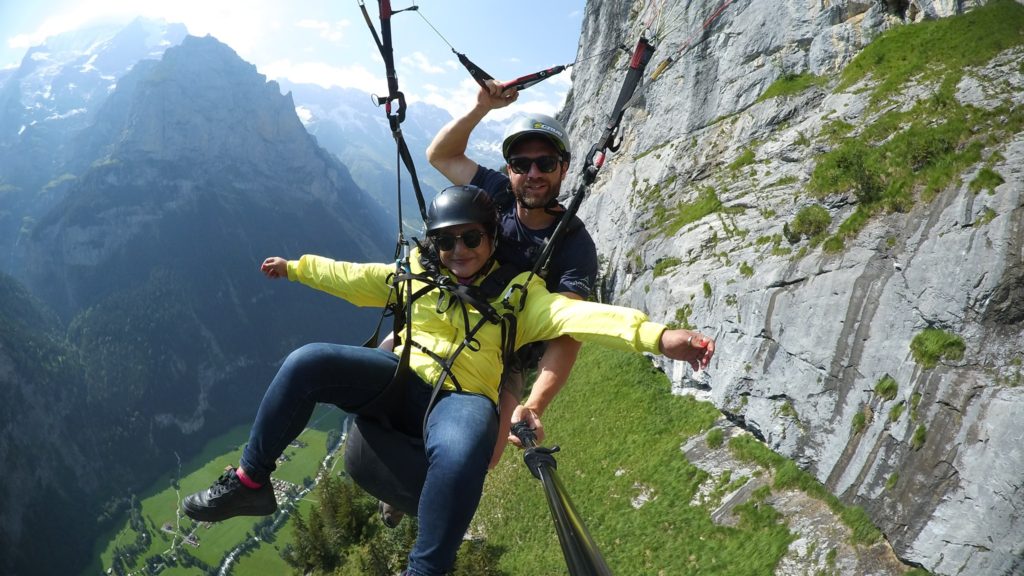Paragliding in Lauterbrunnen - Em Knows Places